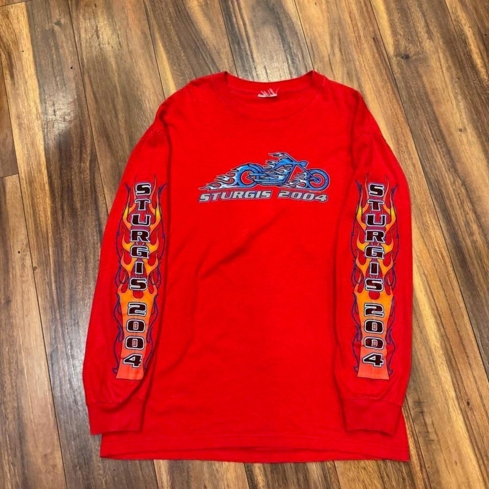 Red Sturgis 2004 long sleeve shirt #bikerlife